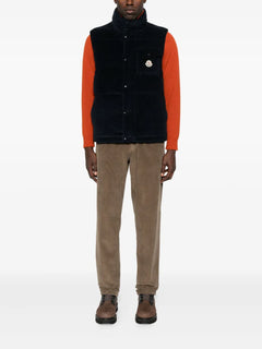 quilted corduroy vest