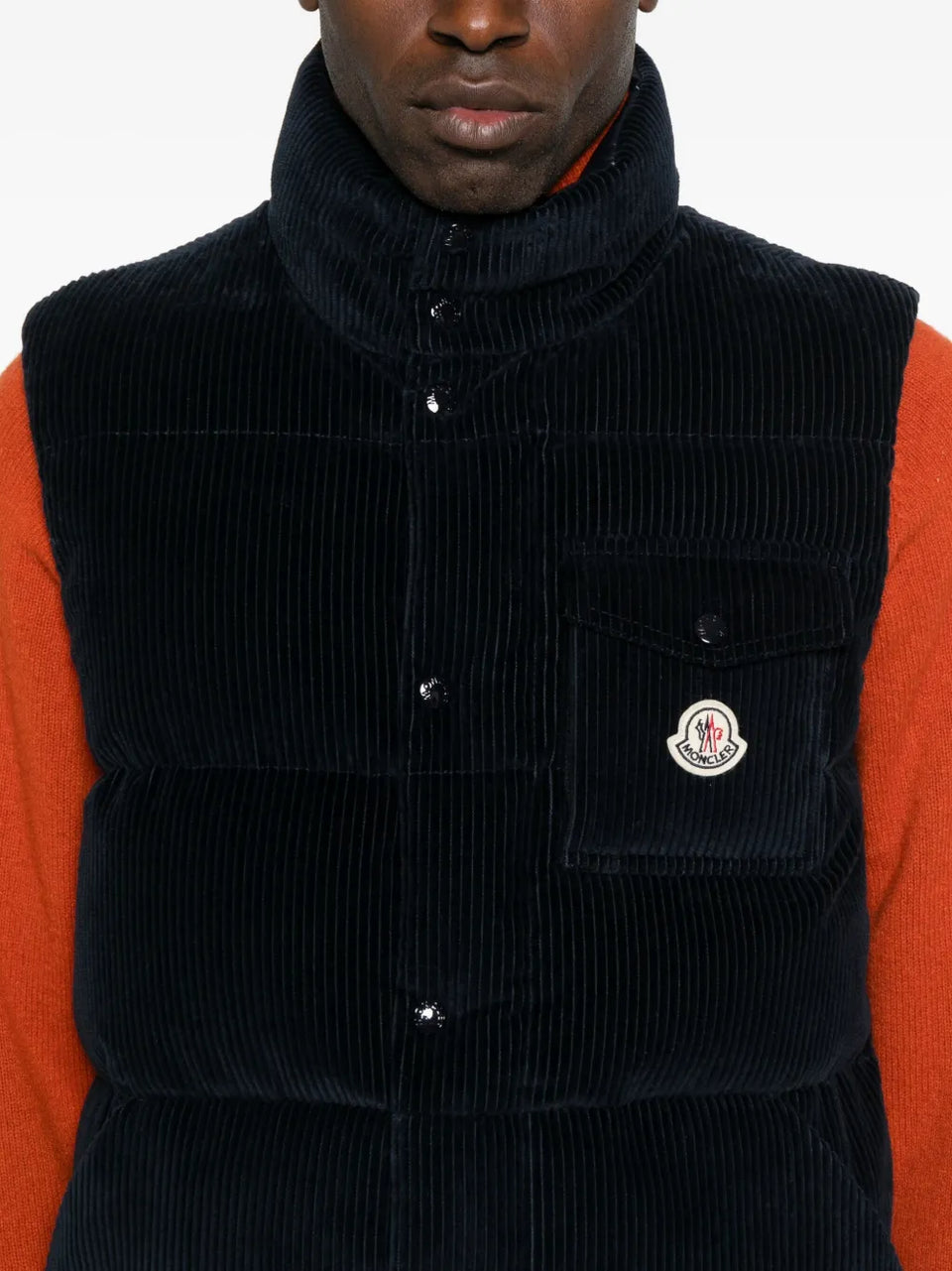 quilted corduroy vest