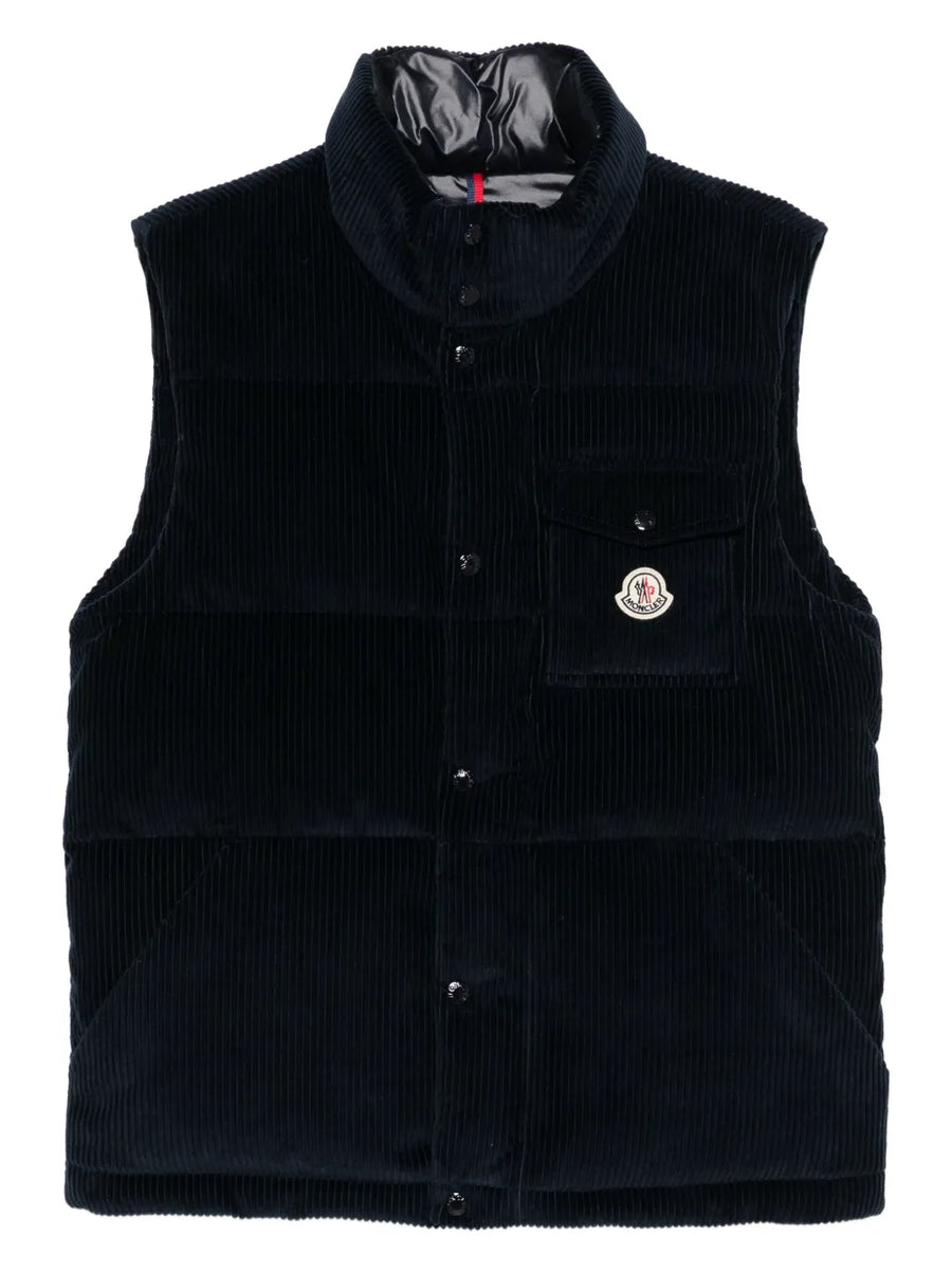quilted corduroy vest