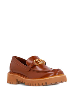 Vlogo leather loafers