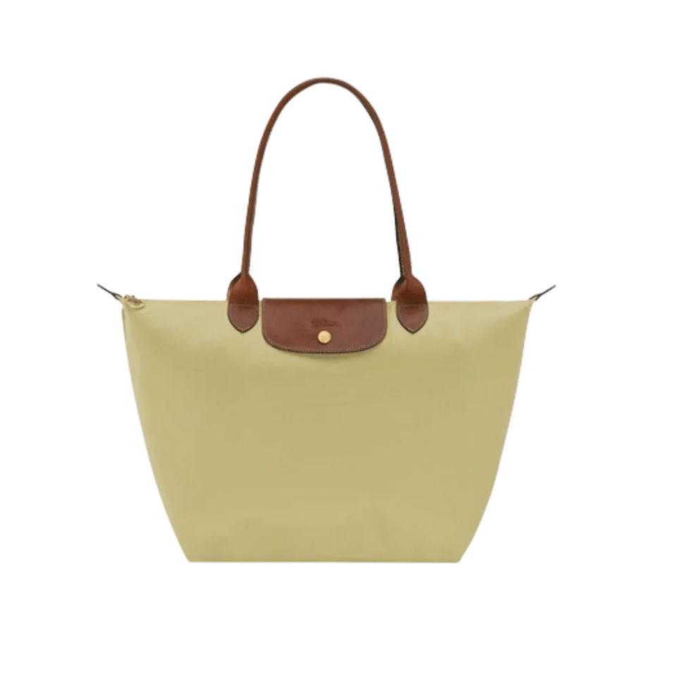 Longchamp Le Pliage Original L Tote bag Pistachio - Recycled canvas