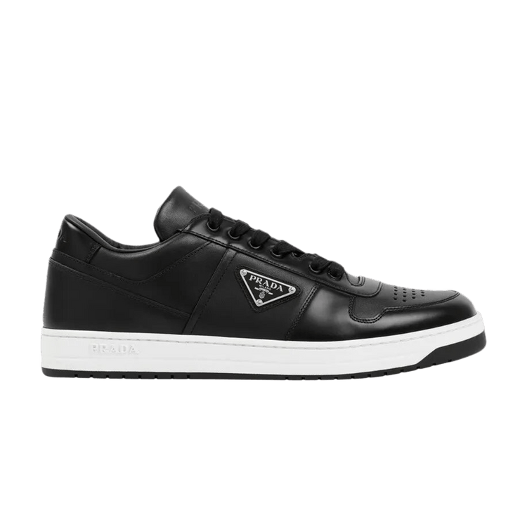 Prada Downtown Leather Black Silver