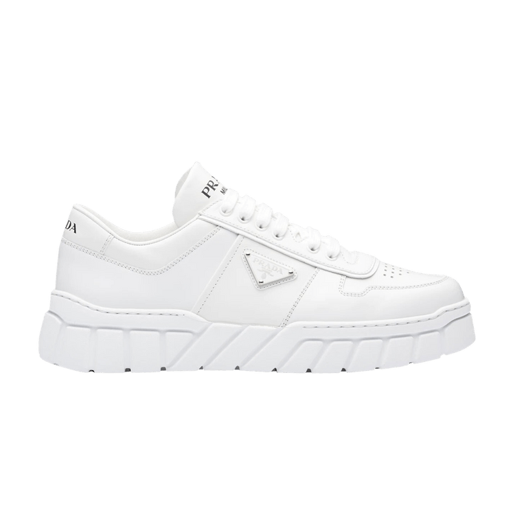 Prada Leather Sneakers White