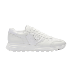 Prada Leather and Re-Nylon White