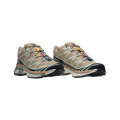 Salomon XT-6 Oxford Tan / Carbon / Clearly Aqua
