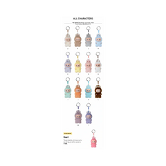Pop Mart Labubu The Monsters Pin for Love Series Vinyl Plush Pendant (A-M) Single Blind Box