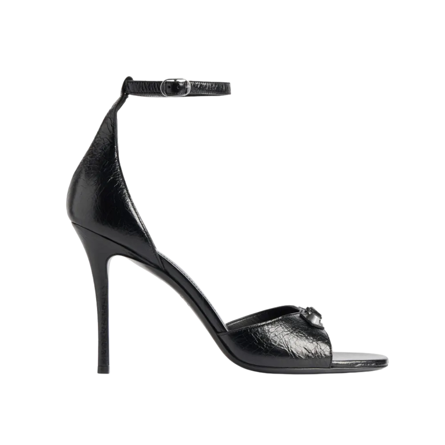 Balenciaga City Uptown Sandal In Black