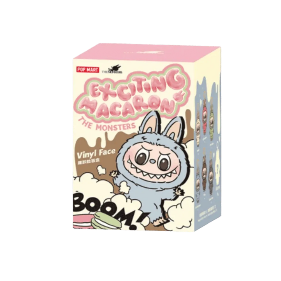 Pop Mart Labubu The Monsters Tasty Macarons Vinyl Face Sealed Case Blind Box Pack of 1