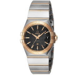 Omega Constellation5 Year Warranty Black 123.20.35.20.01.001 [Parallel Import]