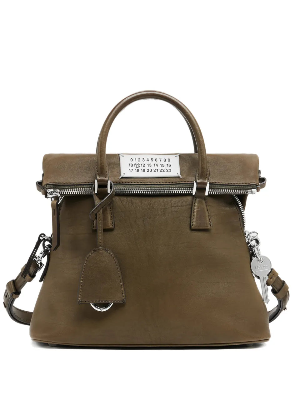 logo-plaque shoulder bag