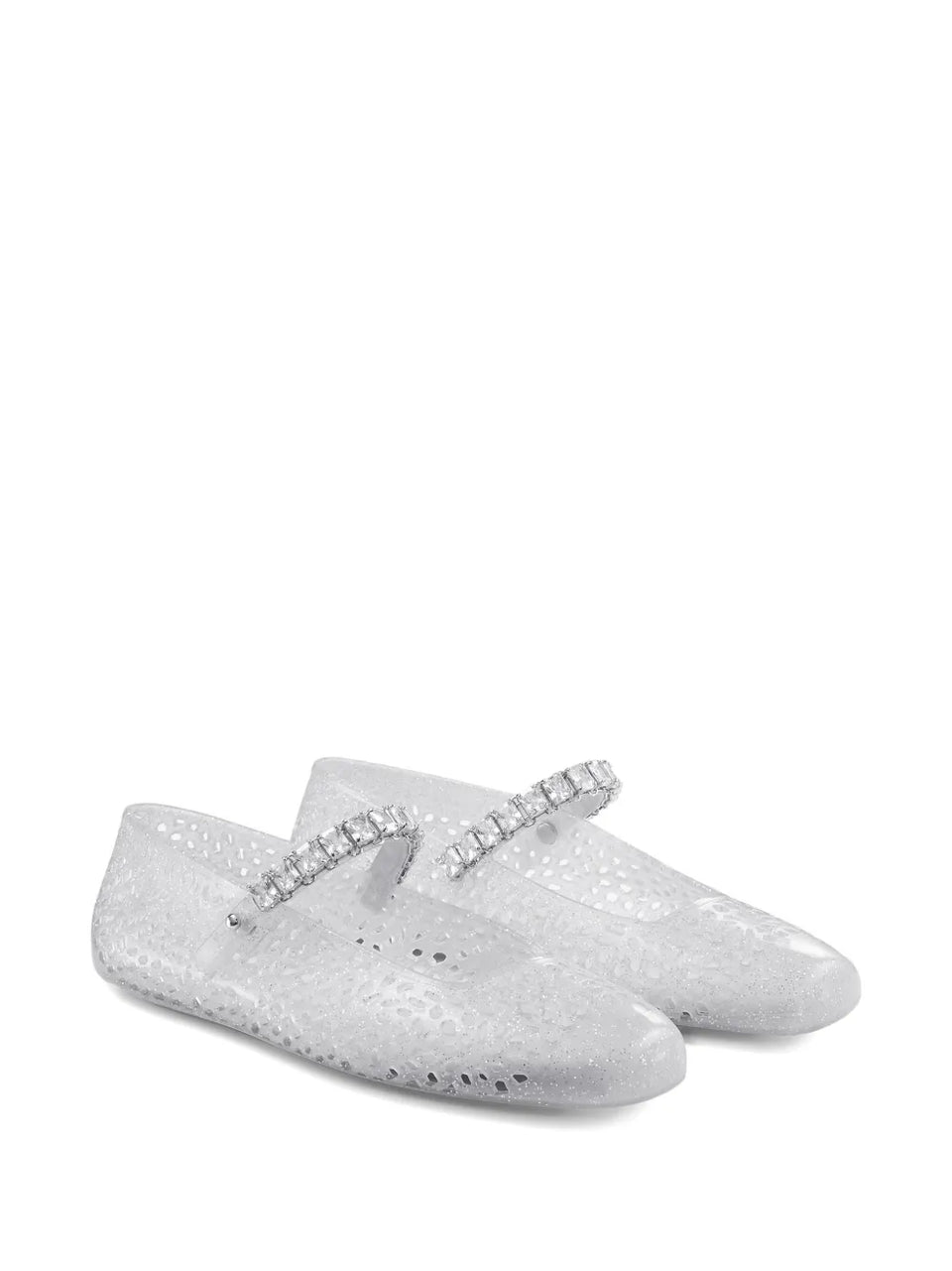 Jelly ballet flats