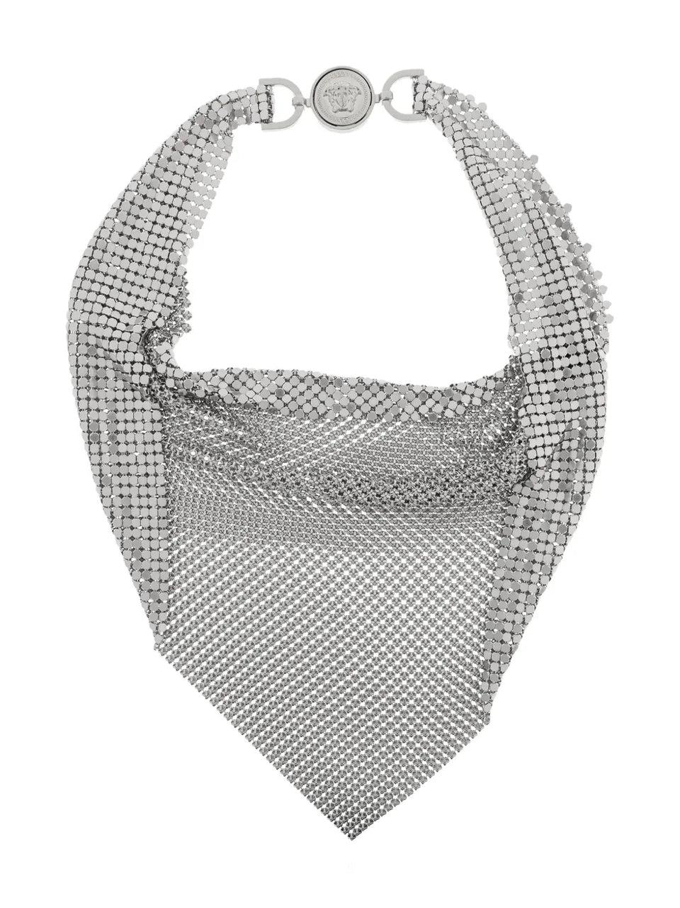 Medusa chainmail necklace