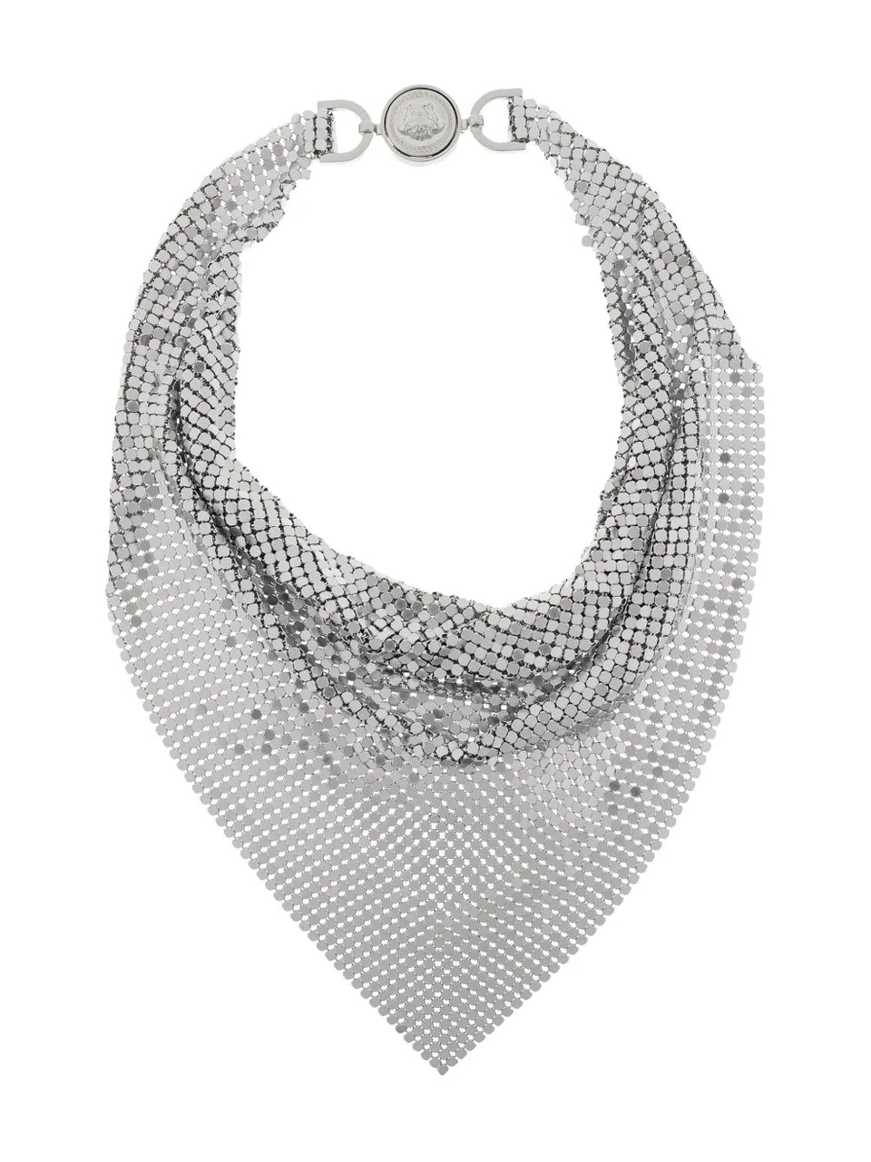 Medusa chainmail necklace
