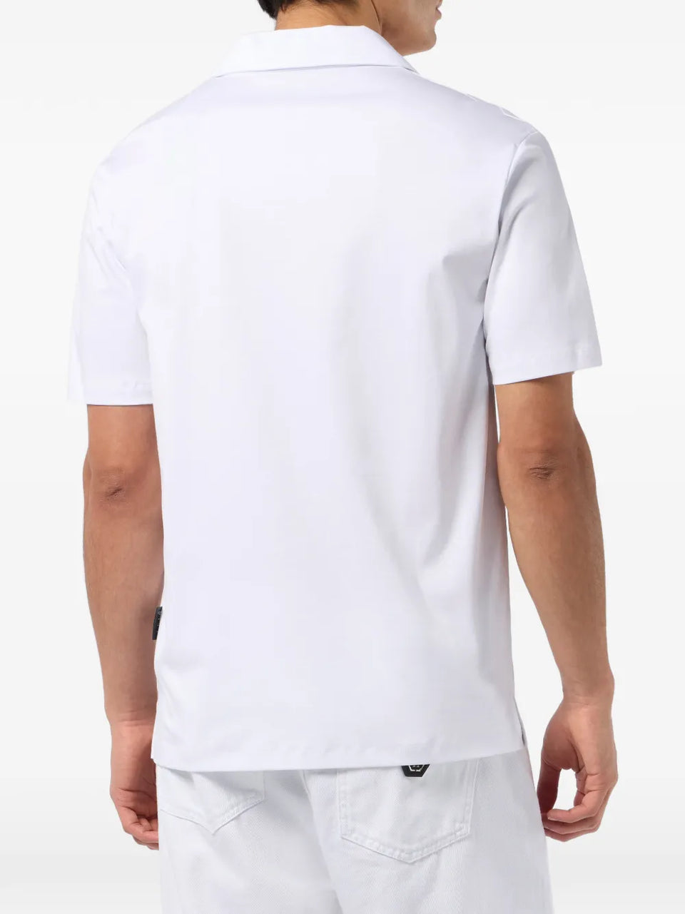hexagon-logo polo shirt