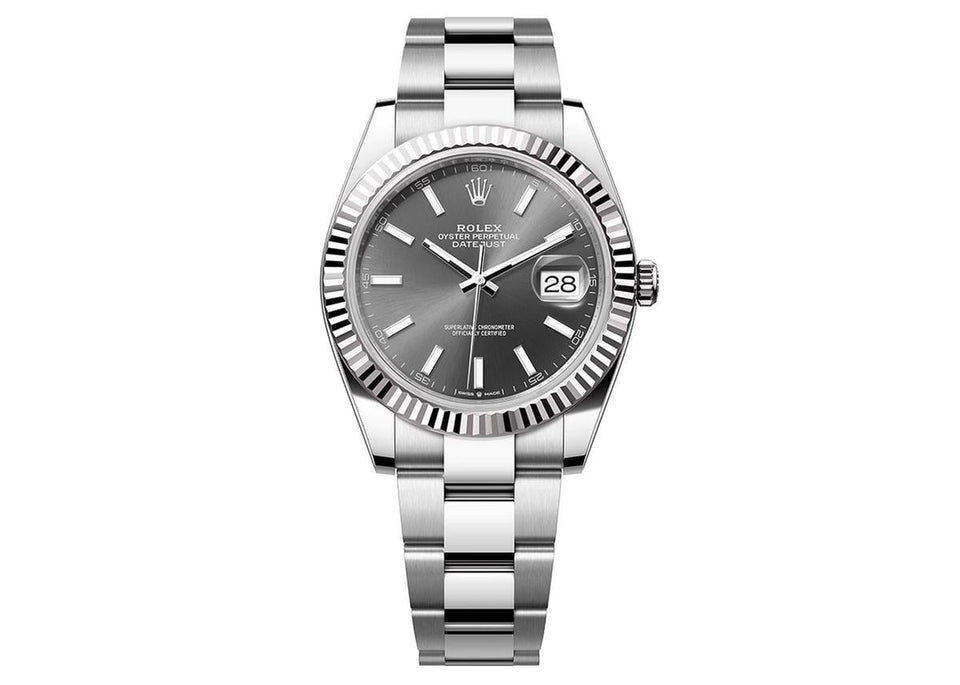 Rolex | Datejust | M126334-0013 | Gold/Steel | 41 mm | Steel | Grey | Automatic