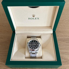Rolex | Explorer | Explorer I - 214270 - 39mm - Full set | Steel | 39 mm | Steel | Black | Automatic