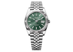 Rolex | Datejust | M126334-0030 | Steel | 41 mm | Steel | Green | Automatic
