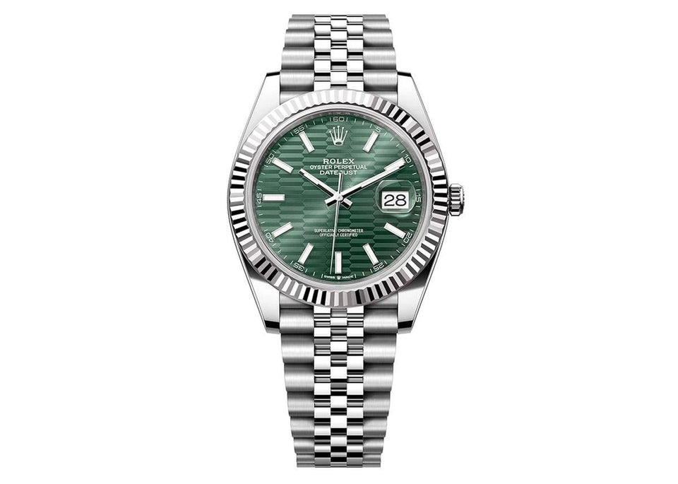 Rolex | Datejust | M126334-0030 | Steel | 41 mm | Steel | Green | Automatic