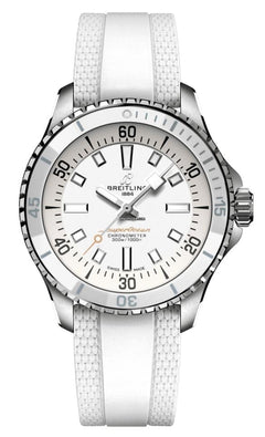 Breitling Superocean 36 Automatic 36mm White Dial NEW UNWORN A17377211 A1 S1