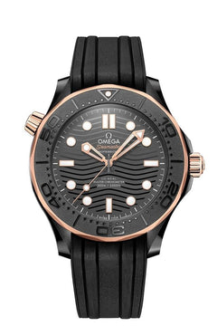 Omega Seamaster Diver 300 MCo‑axial Master Chronometer Diver 300 M Black Ceramic Gold 210.62.44.20.01.001