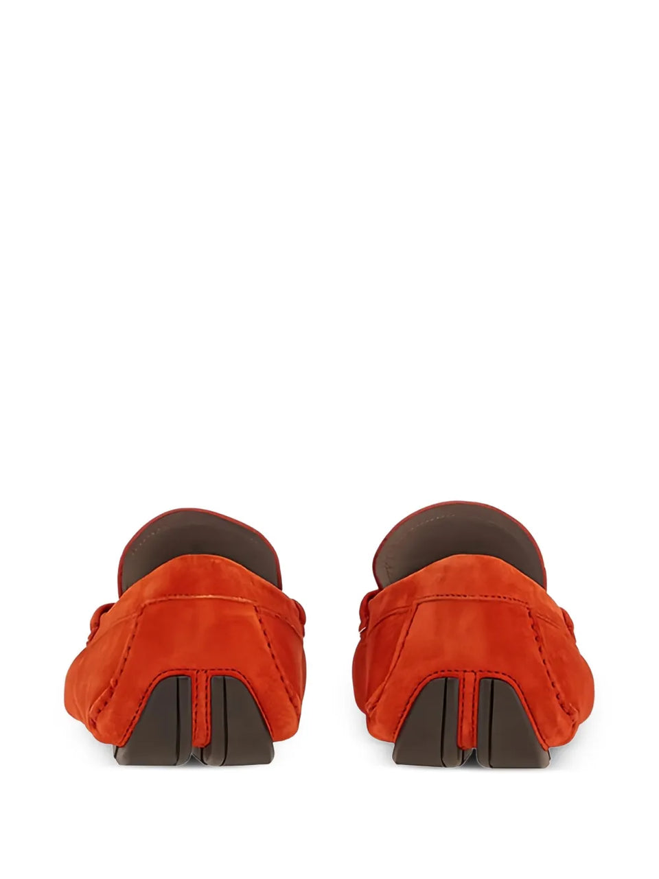 Suede leather loafers