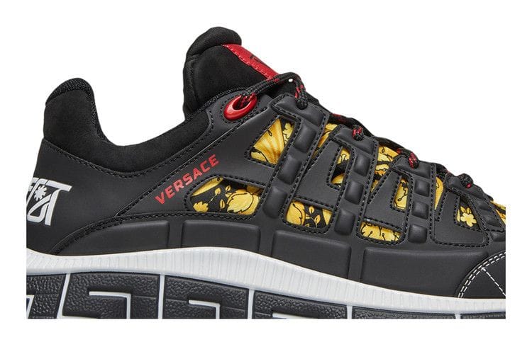 Versace Trigreca Barocco Print Black