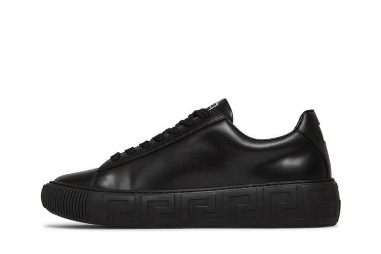 Versace Medusa Low Logo Print - Black