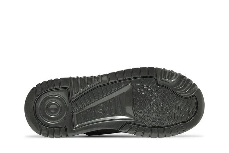 Versace Odissea Caged Rubber Medusa Sneaker Metallic Grey
