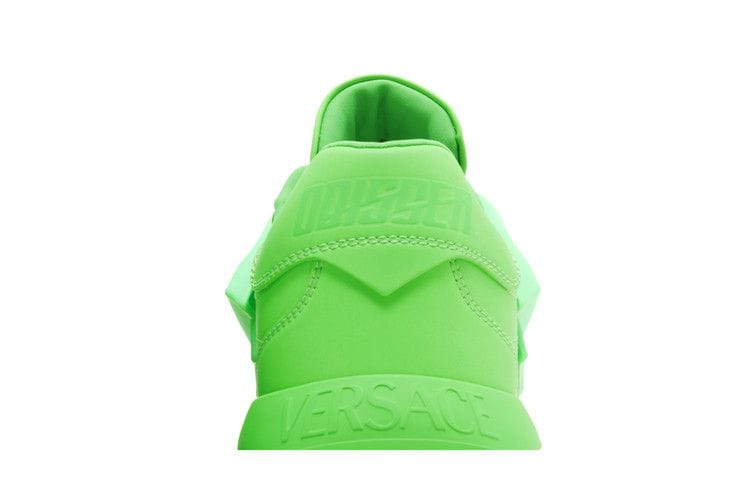 Versace Odissea Caged Rubber Medusa Sneaker Green