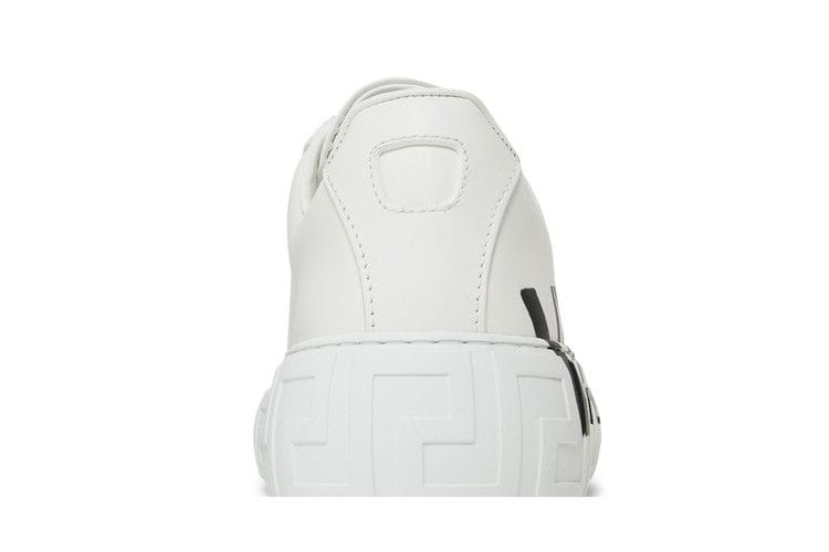 Versace Medusa Greca Low White White Black