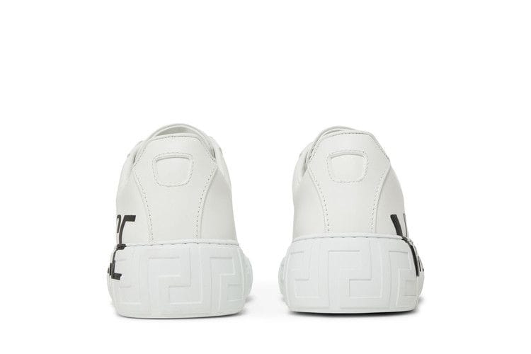 Versace Medusa Greca Low White White Black
