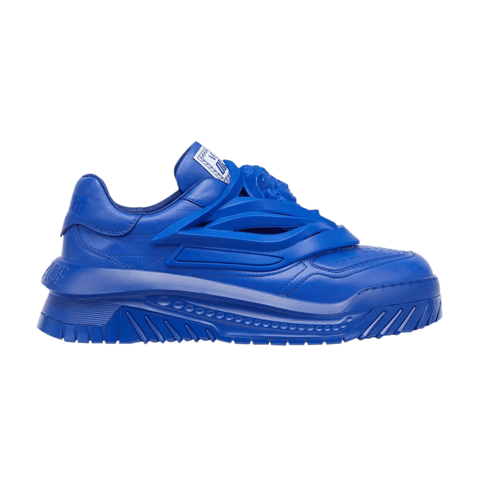 Versace Odissea Caged Rubber Medusa Sneaker Blue