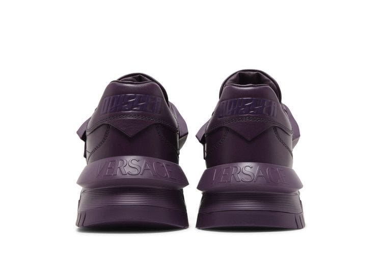 Versace Odissea Caged Rubber Medusa Sneaker Burgundy