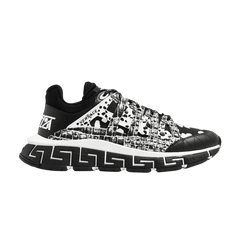Versace Trigreca Black White Print