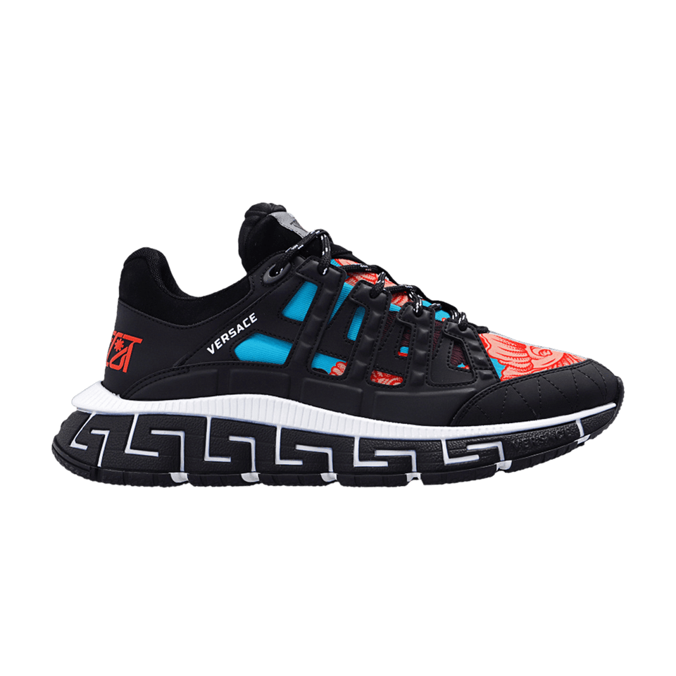 Versace Trigreca Black Blue Orange