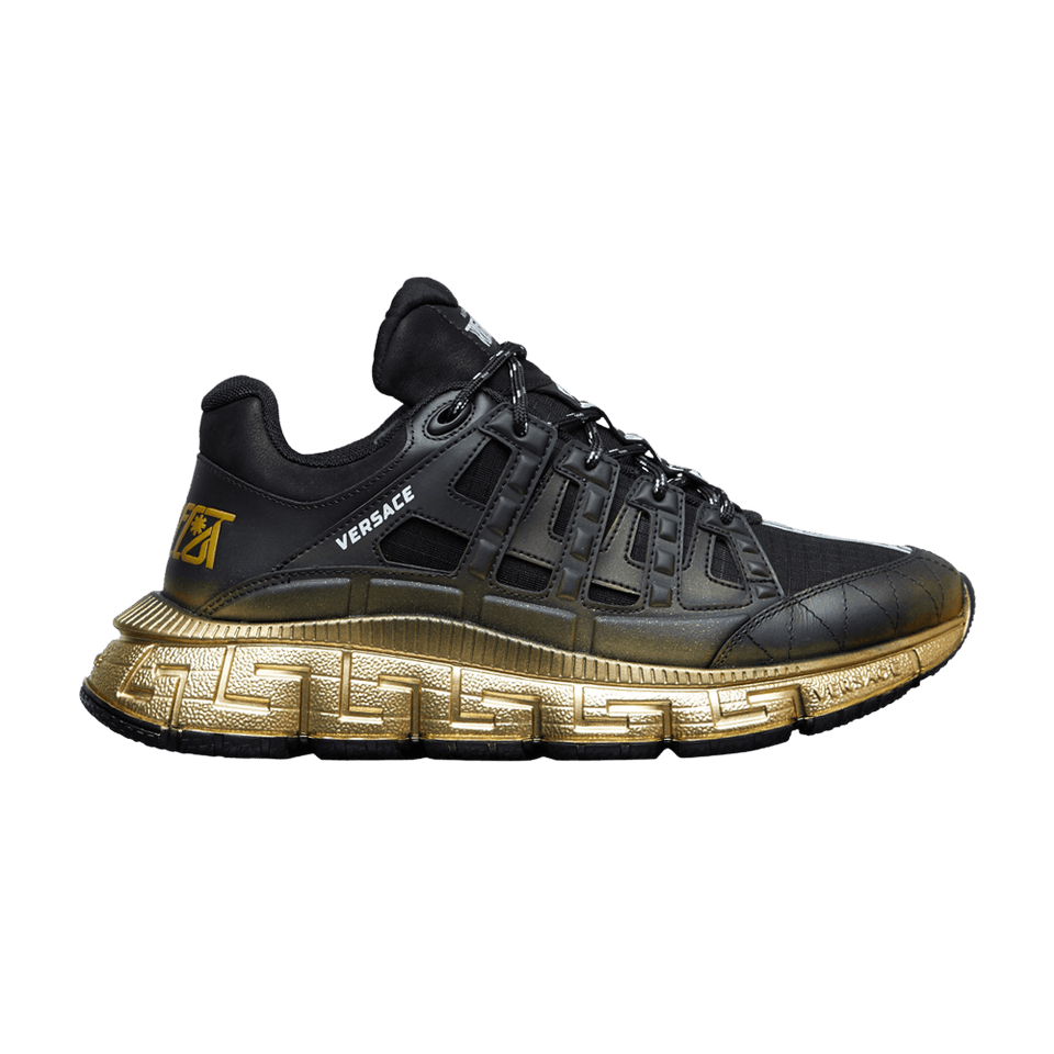 Versace Trigreca Sneaker Black Gold