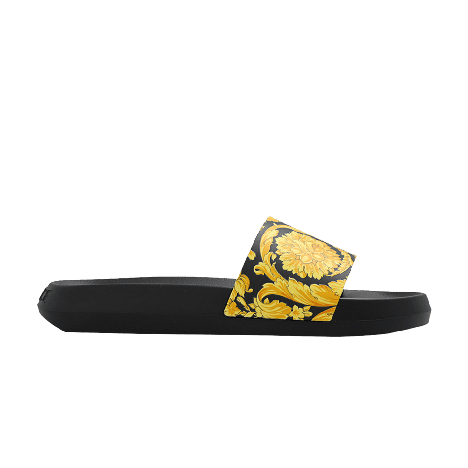 Versace Slide Black Gold