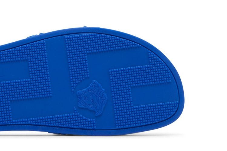 Versace Palazzo Medusa Pool Slide Royal Blue