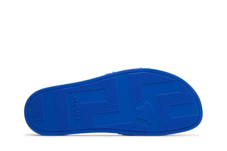 Versace Palazzo Medusa Pool Slide Royal Blue