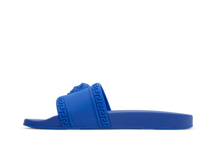 Versace Palazzo Medusa Pool Slide Royal Blue