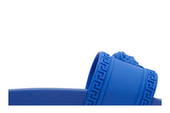 Versace Palazzo Medusa Pool Slide Royal Blue