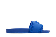 Versace Palazzo Medusa Pool Slide Royal Blue