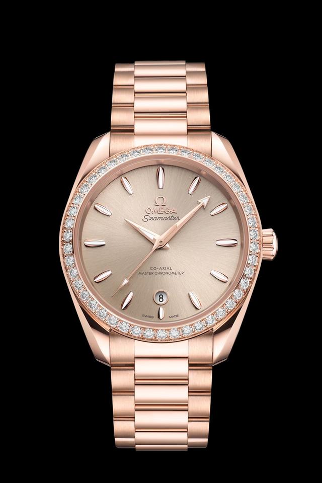 Omega Seamaster Aqua Terra Shades 38mm Rose Gold 150 M Co‑Axial Master Chronometer NEW 220.55.38.20.09.001