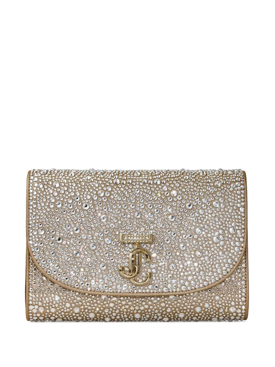 Curve embellished shoulder bag