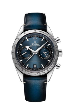 Omega Speedmaster '57 Co-Axial Master Chronometer Chrono Blue NEW UNWORN 332.12.41.51.03.001