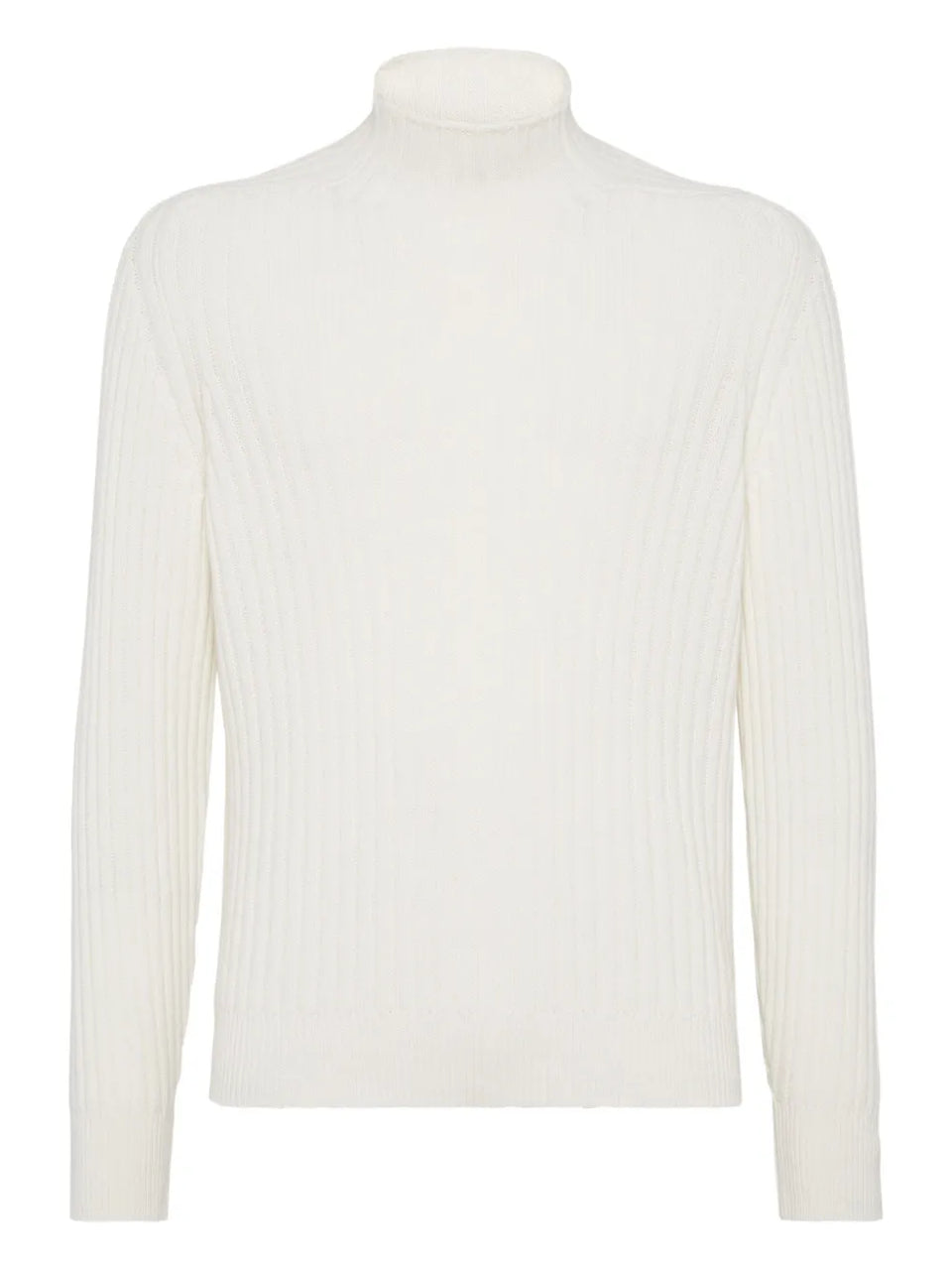 wide-ribbed sweater
