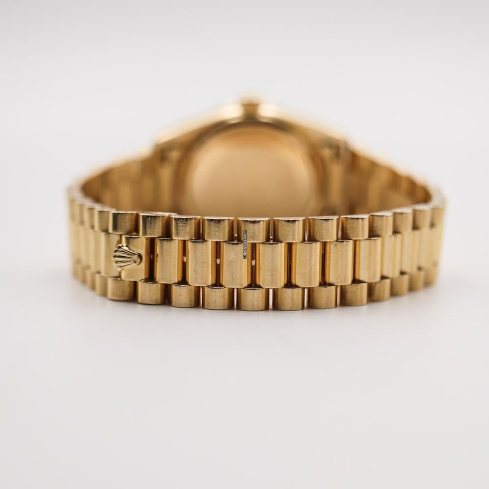 Rolex | Day-Date | 18018 | Yellow gold | 36 mm | Yellow gold | Black | Automatic