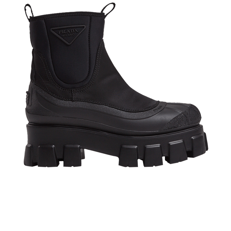 Prada Wmns Monolith Duck Boot 'Black'