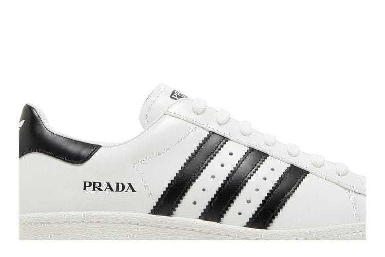 Prada x adidas Superstar White Black