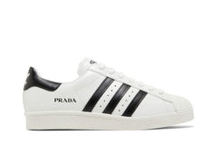 Prada x adidas Superstar White Black